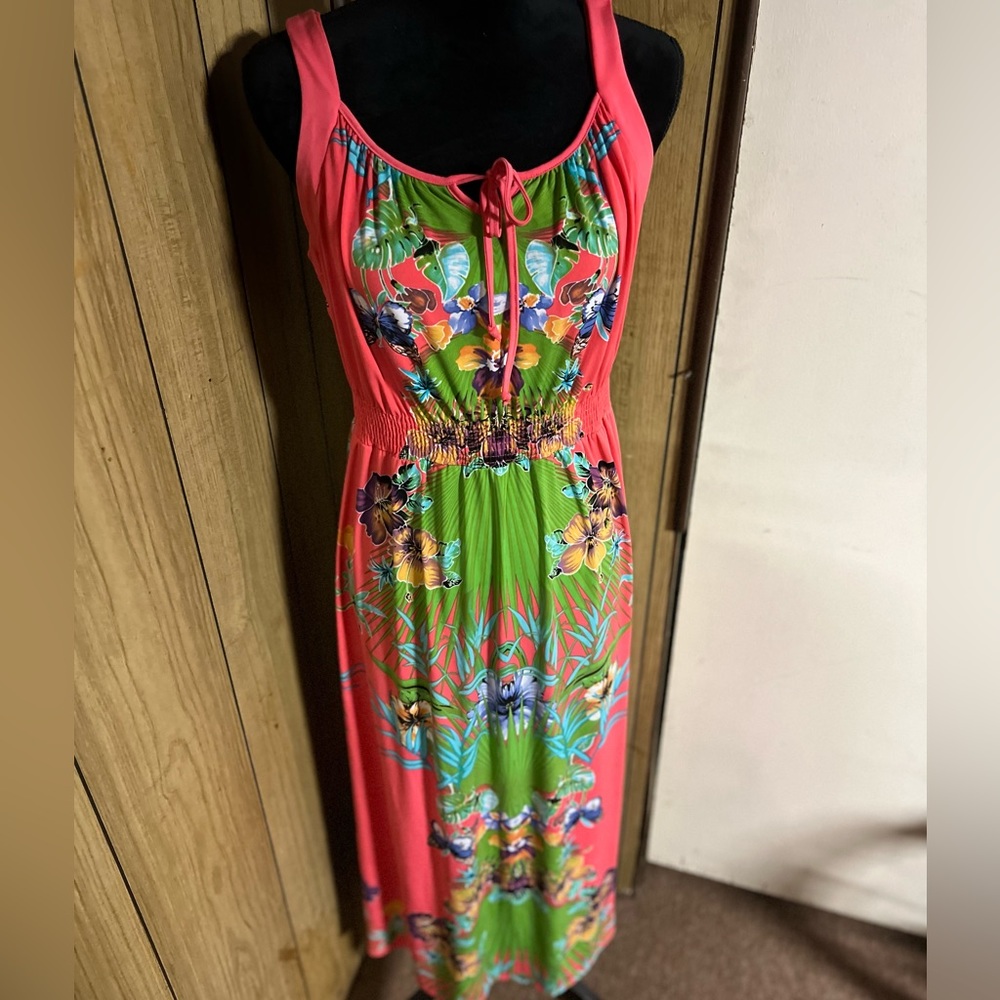 Tropical Maxi Dress